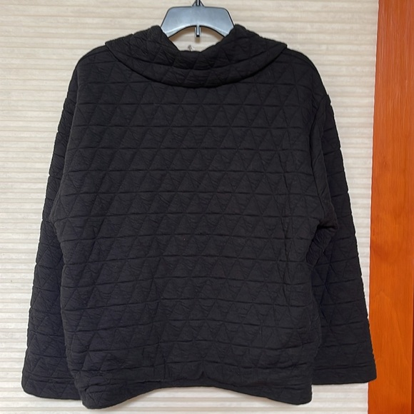 NWT hello nite black quilted jacket size Large - Picture 7 of 15